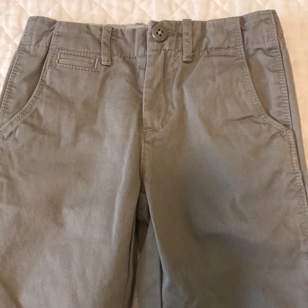 Boys J.Crew Crewcuts Straight Leg Khakis size 5 - Picture 2 of 4